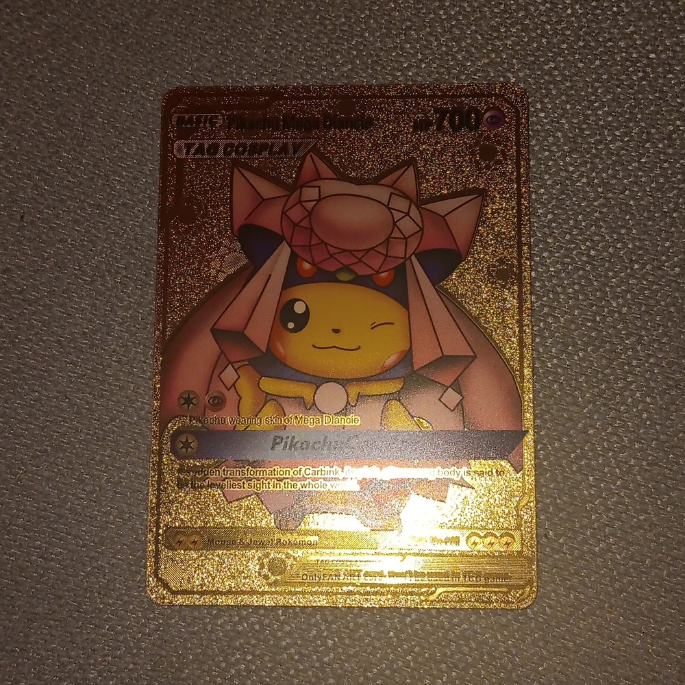 Pokémon Foil Pikachu Mega Diancie